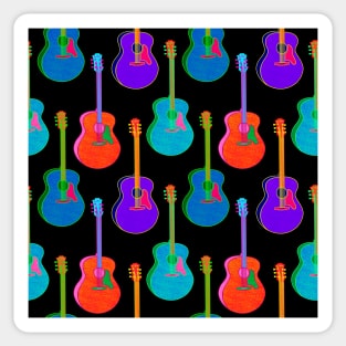 Neon Guitars Sticker